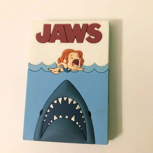 Universal  Studios Jaws Poster 3D Foam Magnet - Picture 2 of 13